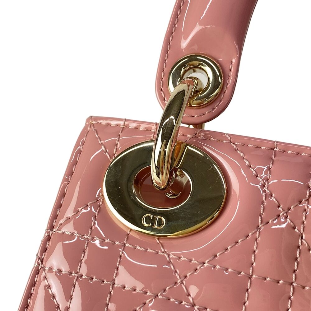 Christian Dior DIOR/ChristianDior Lady Dior Mini Bag Handbag - Picture 16 of 16